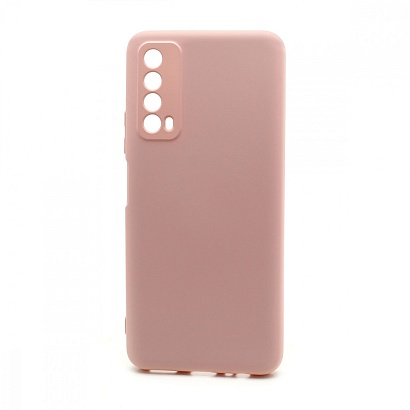 Чехол Silicone Case NEW ERA (накладка/силикон) для Huawei P Smart 2021/Y7a светло розовый