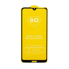 Защитное стекло Full Glass для Huawei Y7 2019 черное (Full GC) тех. пак