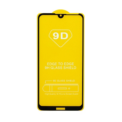 Защитное стекло Full Glass для Huawei Y7 2019 черное (Full GC) тех. пак