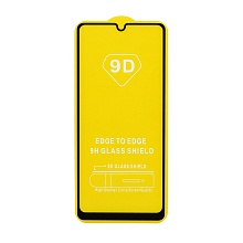 Защитное стекло Full Glass для Samsung Galaxy A31 (A315) черное (Full GC) тех. пак