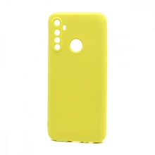 Чехол Silicone Case NEW ERA (накладка/силикон) для Realme 5/C3 желтый