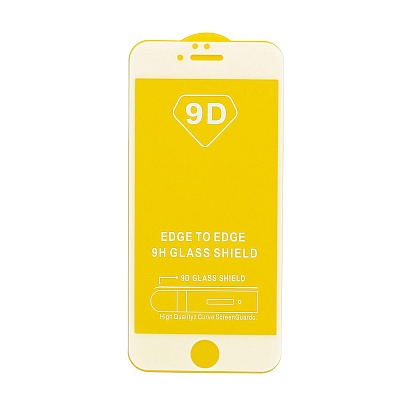 Защитное стекло Full Glass для Apple iPhone 6/6S белое (Full GC) тех. пак