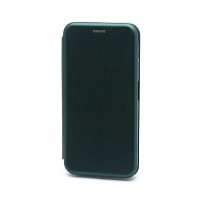Чехол-книжка BF модельный (силикон/кожа) для Huawei P40 Lite зеленый