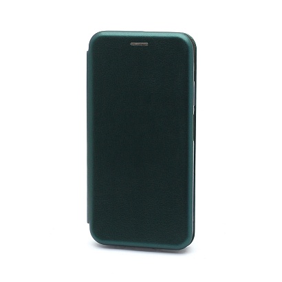Чехол-книжка BF модельный (силикон/кожа) для Huawei P40 Lite зеленый