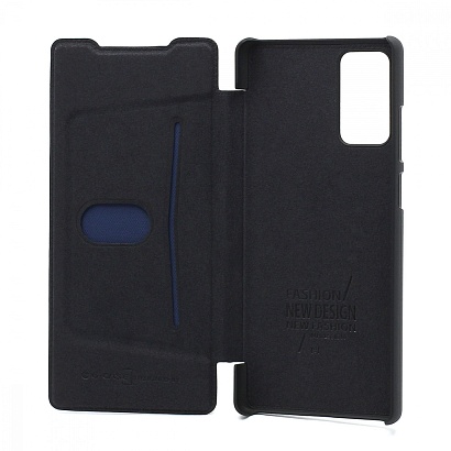 Чехол G-Case Business Series для Samsung Galaxy Note 20 (флип/пластик-кожа) черный