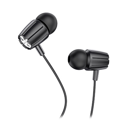 Наушники с микрофоном HOCO M-88 (3.5 mm jack) черные