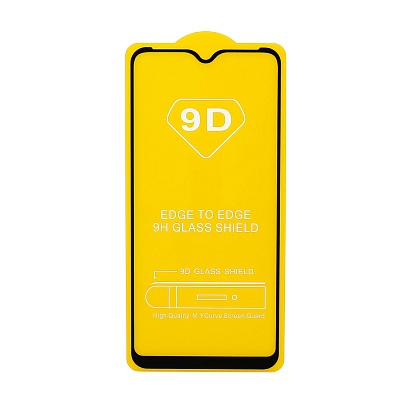 Защитное стекло Full Glass для Samsung Galaxy A10 (A105) черное (Full GC) тех. пак