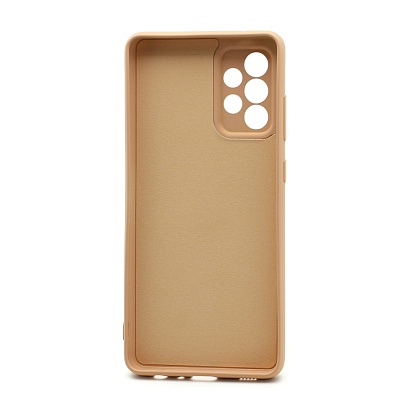 Чехол Silicone Case NEW ERA (накладка/силикон) для Samsung Galaxy A72 светло розовый