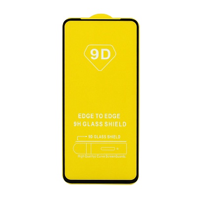 Защитное стекло Full Glass для Xiaomi Redmi Note 9/Note 9T черное (Full GC) тех. пак