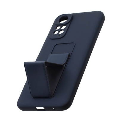 Чехол Magnetic Stend 2 для Xiaomi Redmi Note 11/Redmi Note 11S (010) синий