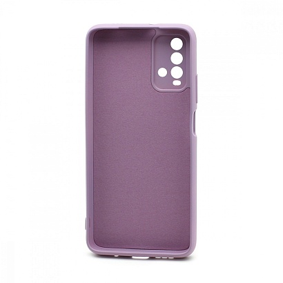 Чехол Silicone Case NEW ERA (накладка/силикон) для Xiaomi Redmi 9T сиреневый