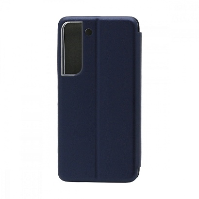 Чехол-книжка BF модельный (силикон/кожа) для Samsung Galaxy S22 синий