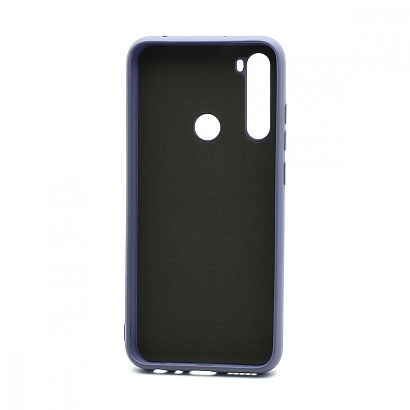 Чехол Silicone Case NEW ERA (накладка/силикон) для Xiaomi Redmi Note 8 серый