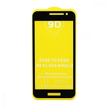 Защитное стекло Full Glass для Samsung Galaxy J2 Core (J260) черное (Full GC) тех. пак
