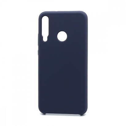 Чехол Silicone Cover Color для Huawei Honor 9C/P40 Lite E (008) темно синий