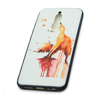 Чехол EDIVIA 3D Print (накладка/силикон-пластик) для Xiaomi Redmi 8/8A (025)