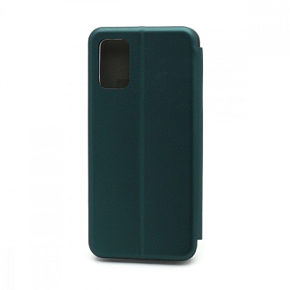 Чехол-книжка BF модельный (силикон/кожа) для Samsung Galaxy A02S/M02S зеленый