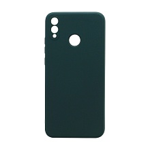 Чехол Silicone Case NEW ERA (накладка/силикон) для Huawei Honor 8X темно зеленый