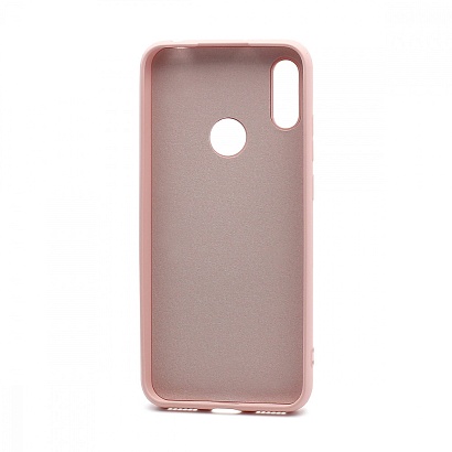 Чехол Silicone Case NEW ERA (накладка/силикон) для Huawei Honor 8A/Y6 2019 светло розовый