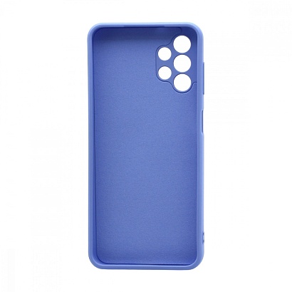 Чехол Silicone Case NEW ERA (накладка/силикон) для Samsung Galaxy A13 голубой