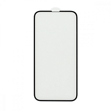 Защитное стекло 6D Premium для Apple iPhone 13/13 Pro/14/6.1 черное тех. пак