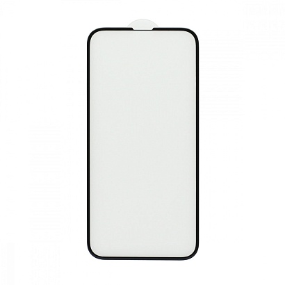 Защитное стекло 6D Premium для Apple iPhone 13/13 Pro/14/6.1 черное тех. пак