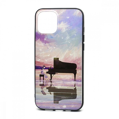 Чехол EDIVIA 3D Print (накладка/силикон-пластик) для iPhone 12 Pro Max/6.7 (076)