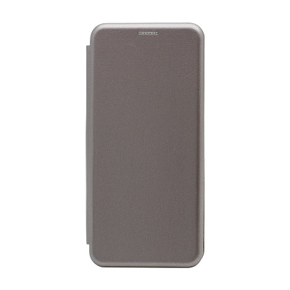 Чехол-книжка BF модельный (силикон/кожа) для Realme C21Y/C25Y серебристый