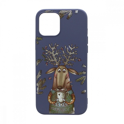 Чехол NEW ERA Winter для Apple iPhone 12 Pro Max/6.7 (004) серый