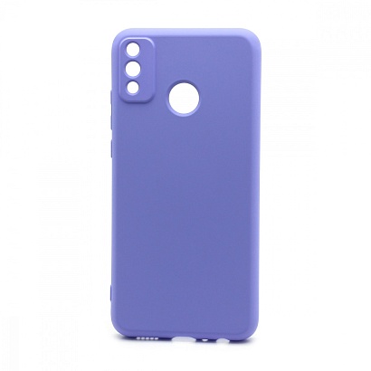 Чехол Silicone Case NEW ERA (накладка/силикон) для Huawei Honor 9X Lite сиреневый