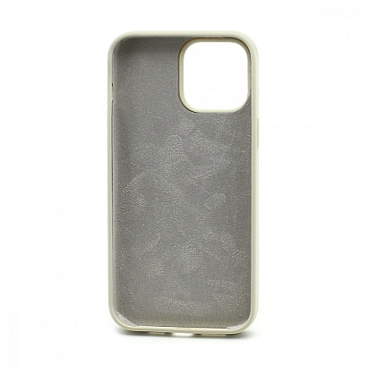 Чехол Silicone Case без лого для Apple iPhone 13 Pro Max/6.7 (полная защита) (011) бежевый