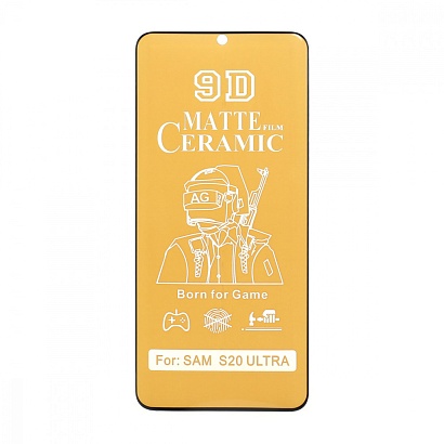 Защитная пленка Ceramic для Samsung Galaxy S20 Ultra матовая тех. пак