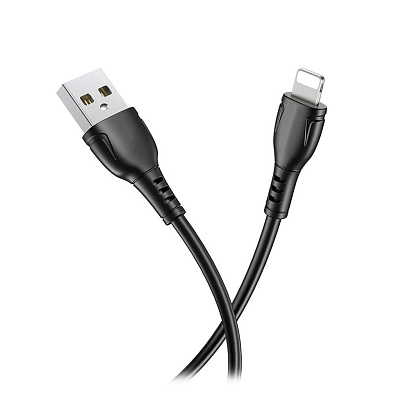 Кабель USB - Lightning Axtel AX51 (25см) черный