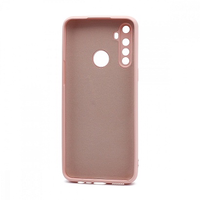 Чехол Silicone Case NEW ERA (накладка/силикон) для Realme 5/C3 светло розовый