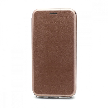Чехол-книжка BF модельный (силикон/кожа) для Apple iPhone 12 Pro Max/6.7 розовый