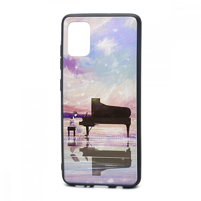 Чехол EDIVIA 3D Print (накладка/силикон-пластик) для Samsung Galaxy A51 (076)