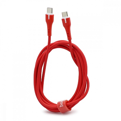 Кабель Type-C - Type-C HOCO X45 PD 60W (3A, 180см) красный