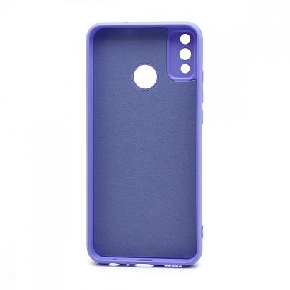 Чехол Silicone Case NEW ERA (накладка/силикон) для Huawei Honor 9X Lite сиреневый