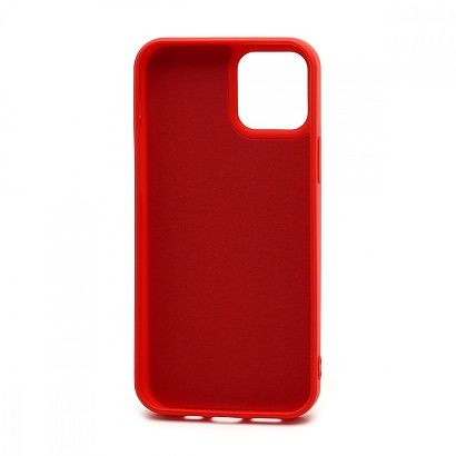 Чехол Silicone Case NEW ERA (накладка/силикон) для Apple iPhone 12/12 Pro/6.1 красный