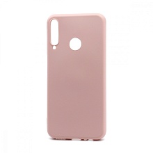 Чехол Silicone Case NEW ERA (накладка/силикон) для Huawei Honor 9C/P40 Lite E светло розовый