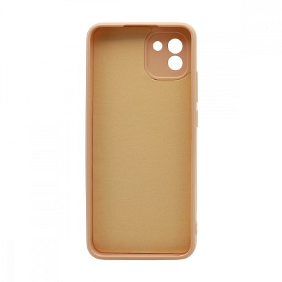 Чехол Silicone Case NEW ERA (накладка/силикон) для Samsung Galaxy A03 светло розовый