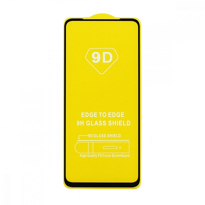 Защитное стекло Full Glass для Xiaomi Redmi Note 10T черное (Full GC) тех. пак