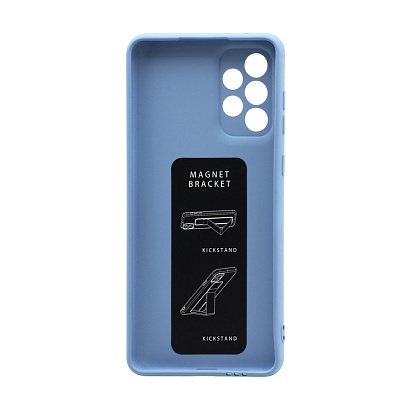 Чехол Magnetic Stend 2 для Samsung A73 (008) голубой