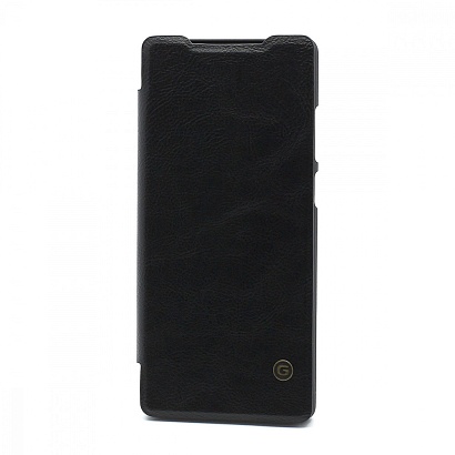 Чехол G-Case Business Series для Samsung Galaxy Note 20 (флип/пластик-кожа) черный