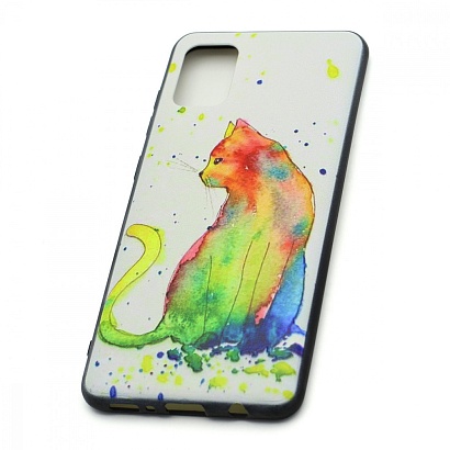 Чехол EDIVIA 3D Print (накладка/силикон-пластик) для Samsung Galaxy A31 (080)
