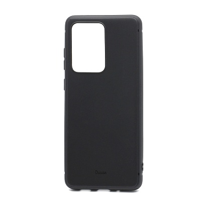 Чехол OU Lovely Fruit для Samsung Galaxy S20 Ultra силикон в блистере матовый черный