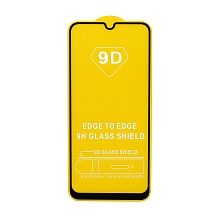 Защитное стекло Full Glass для Samsung Galaxy A20 (A205) черное (Full GC) тех. пак