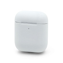 Чехол для наушников AirPods 2 Silicone Case (014) белый