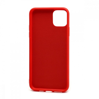Чехол Silicone Case NEW ERA (накладка/силикон) для Apple iPhone 11 Pro Max/6.5 красный