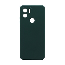 Чехол Silicone Case NEW ERA (накладка/силикон) для Xiaomi Redmi A1+ темно зеленый